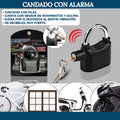 Candado con Alarma de Alta Seguridad