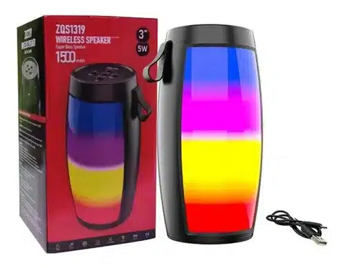 Bocina Inalámbrica con Luz RGB