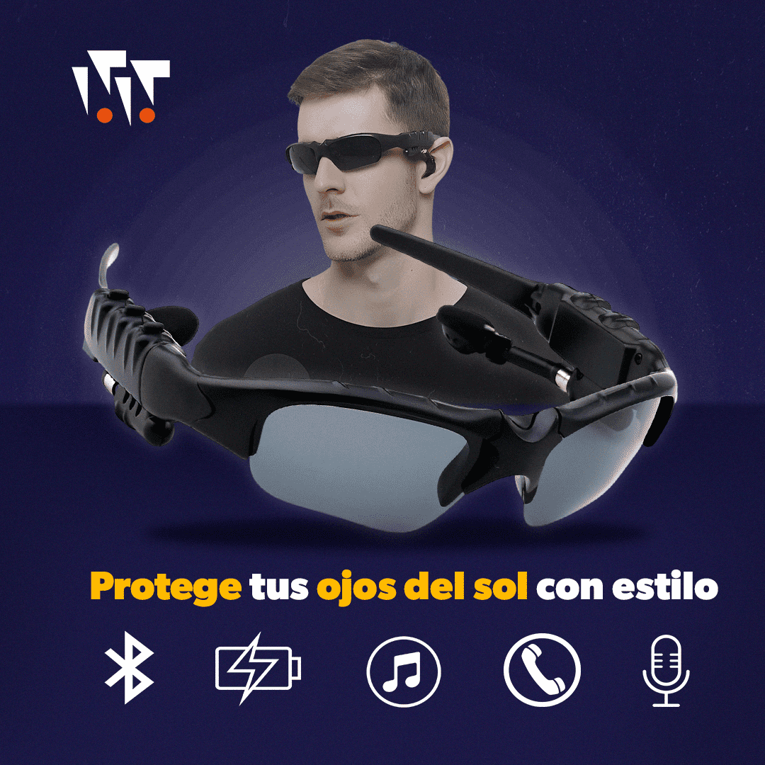Lentes inteligentes Bluetooth 5.0