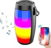 Bocina Inalámbrica con Luz RGB