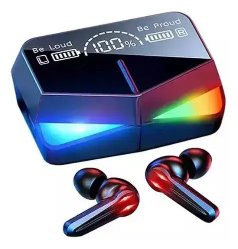 Audífonos Inalámbricos Gamer M28 con Luces RGB
